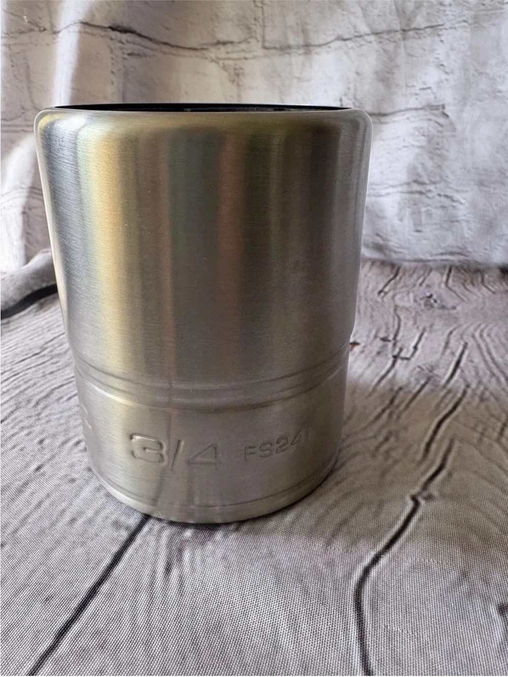 Snap-On Tools 3/4 FS241 Socket Stainless Beer Soda Koozie Insulated Can Cooler